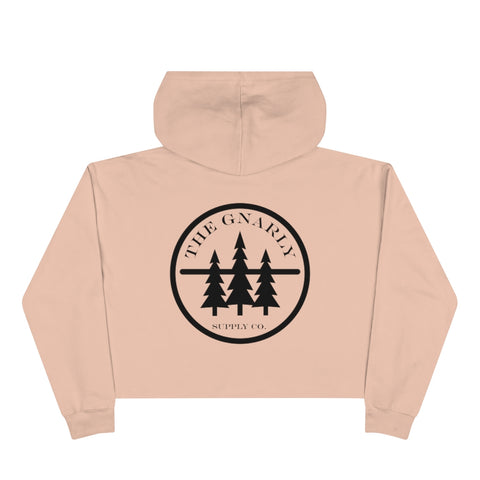 Gnarly Nature Crop Hoodie